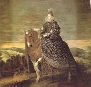 Diego Velazquez Portrait equestre de la reina Marguerite (df02) France oil painting artist